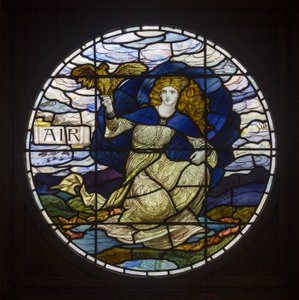 Biddulph Grange，James Powell＆Sons，John William Brown（1842-1928），Air，1903，Art Nouveau 作者 约翰·威廉·布朗