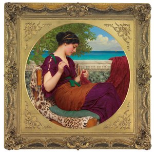 《遥远的思想》，1911年 作者 约翰·威廉·高沃德
