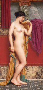 在Tepidarium，1913年。 作者 约翰·威廉·高沃德