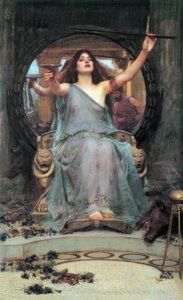 Circe Offering the Cup to Odysseus 作者 约翰·威廉姆·沃特豪斯