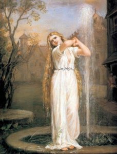 约翰·威廉姆·沃特豪斯– Undine 作者 约翰·威廉姆·沃特豪斯