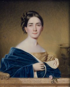 约翰-伍德-道奇夫人玛丽-路易丝-道奇，1836年。