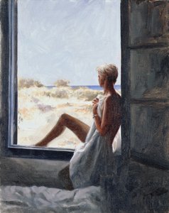 蓝海梦（布面油画）