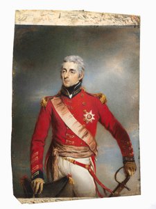 亚瑟·韦尔斯利（Arthur Wellesley）肖像，后来是惠灵顿第一公爵，c。 1806-1807。