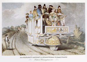 Churchs London博士和伯明翰蒸汽教练，1833年 作者 约翰·库克之后