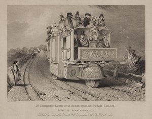 Churchs London博士和伯明翰蒸汽教练，1833年 作者 约翰·库克之后