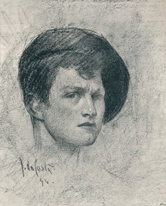 约翰·达·科斯塔的自画像，摄于1895年 作者 约翰·达·科斯塔