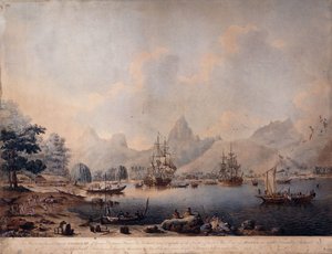 莫雷阿岛景观，1787年