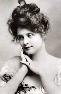 比莉-伯克1885-1970，美国女演员，1908年。 作者 约翰斯顿和霍夫曼