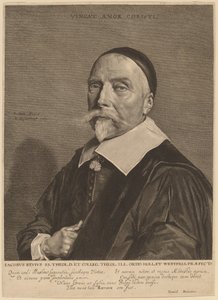 Jacob Revius 作者 Jonas Suyderhoff 在 Frans Hals 之后