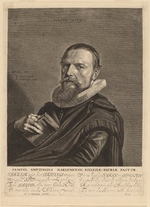 塞缪尔-安普津 作者 Jonas Suyderhoff 在 Frans Hals 之后