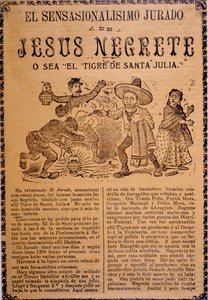 赫苏斯-布莱克（Jesús Black），又名圣朱莉娅之虎，非常耸人听闻的情节 作者 何塞·瓜达卢佩·波萨达