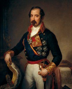 Manuel Gutierrez de la Comcha i Irigoyen (1808-1874), Marquis del Duero的画像 作者 何塞·古铁雷斯·德拉·维加