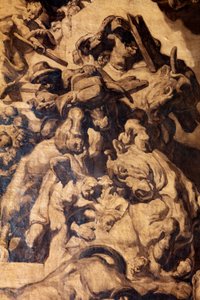 大教堂。 内部的。 壁画。 何塞普·玛丽亚·塞尔特。 1926-1930。