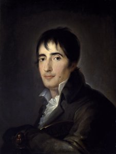 诗人ManuelJoséQuintana的肖像1772-1857，1806年。 作者 JoséRibelles y Helip