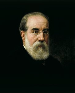 Francisco Pi i Margall（1824-1901 年）肖像 西班牙政治家、作家（1824-1901 年） 作者 何塞·桑切斯·佩斯卡多尔