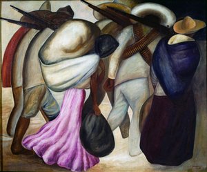 Las soldaderas The Soldates.何塞-克莱门特-奥罗斯科（1883-1949 年）的画作 1926 年墨西哥城，现代艺术博物馆