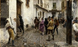 正义盛行，1887年 作者 何塞·希门尼斯·阿兰达