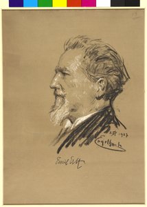 埃米尔-埃特尔的照片 1889 年 作者 约瑟夫·恩格尔哈特