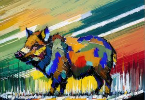 动物 野猪_1