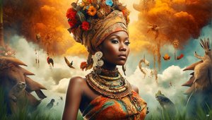 Dreamcore_dreamlike_scene-africa_05 作者 约瑟夫·约翰·迈克尔