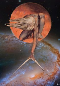 JJM-recreate: Blake-W_The Ancient of Days+JWST 作者 约瑟夫·约翰·迈克尔