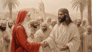 耶稣拯救通奸妇女免于石刑_01 作者 约瑟夫·约翰·迈克尔