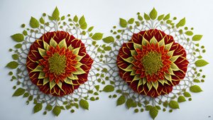 曼陀罗：芙蓉花元素_01