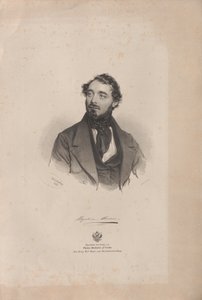歌剧歌手Napoleone Moriani的肖像，1808-1878年，1840年。