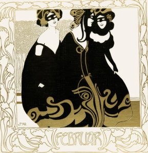 2月份Ver Sacrum的日历页 作者 约瑟夫·玛丽亚·奥亨塔勒