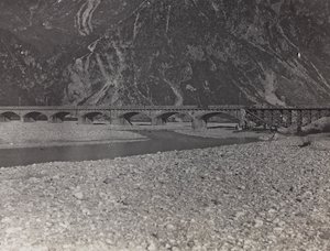 专辑“Meine weltkriegs - Erinnerungen South-West Front (Carinthia, Italien, South Tyrol) (My world war - memory of the South-Western Front in Carinthia, Italy, Trentino-Alto Adige) 31/03/1915-12/11/ 1918 - Josef Zohles Wien “：塔河上的军事桥梁 作者 约瑟夫·佐尔斯（Josef Zohles）