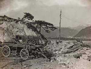 专辑“Meine weltkriegs - Erinnerungen South-West Front (Carinthia, Italien, South Tyrol) (My world war - memory of the South-Western Front in Carinthia, Italy, Trentino-Alto Adige) 31/03/1915-12/11/ 1918 - Josef Zohles Wien “：Taglia 上的军用坦克 作者 约瑟夫·佐尔斯（Josef Zohles）