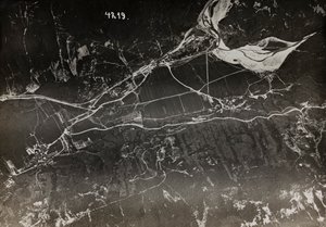 我的世界战争--西南战线（卡林西亚、意大利、南蒂罗尔）的回忆》专辑：1915年3月31日-1918年11月12日-约瑟夫-佐勒斯-维恩"：意大利西南部战线的视图。 作者 约瑟夫·佐尔斯（Josef Zohles）