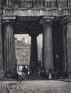 Euston Station (litho) 作者 约瑟夫·佩内尔（之后）