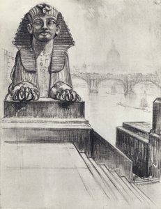 The Sphinx (litho) 作者 约瑟夫·佩内尔（之后）