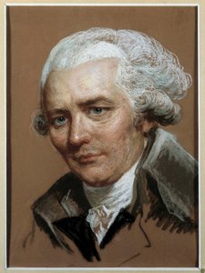 Pierre Choderlos de Laclos (1741-1803)法国作家的肖像画 属于Joseph Ducreux (1735-1802)的粉彩画，18世纪。尺寸：0.38x0.28米。0,38x0,28米。 作者 约瑟夫·杜克