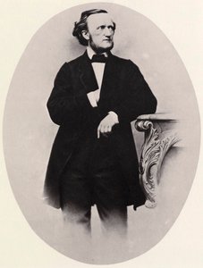 理查德·瓦格纳（Richard Wagner），德国作曲家，1864年 作者 约瑟夫·阿尔伯特