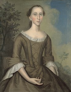 约翰哈斯金斯夫人（nee Hannah Upham）1759年（另见228089）