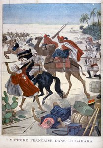 1900年撒哈拉沙漠中的法国胜利