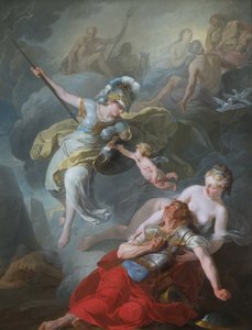 密涅瓦与火星之战，1771年。