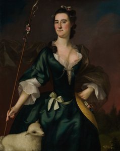 玛丽-西尔维斯特，1754年。