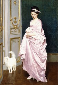 猫的情意，1872年