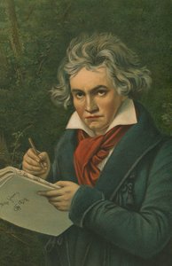 Ludwig van Beethoven（chromolitho）