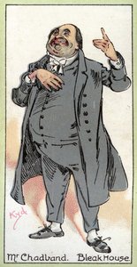 Chadband先生，来自&39;Bleak House&39;，1923年 作者 约瑟夫·克莱顿·克拉克