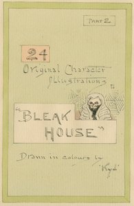 标题页，&39;荒凉之家&39;的插图，第2部分，c.1920s（笔和墨水在纸上用wc） 作者 约瑟夫·克莱顿·克拉克