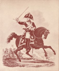 滑铁卢第二军团生活卫队军官，1812-1815年1909年 作者 约瑟夫·康斯坦丁·斯塔德勒