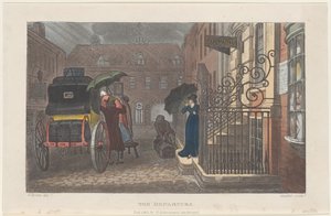出发，来自斯卡伯勒的诗歌素描，1813年，1813年。