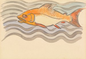 鱼（纸本水彩）