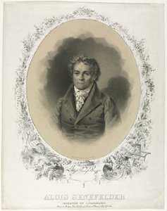 Alois Senefelder, 1871年。 作者 约瑟夫·克纳普
