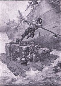 我用这批货物出海（石版画）